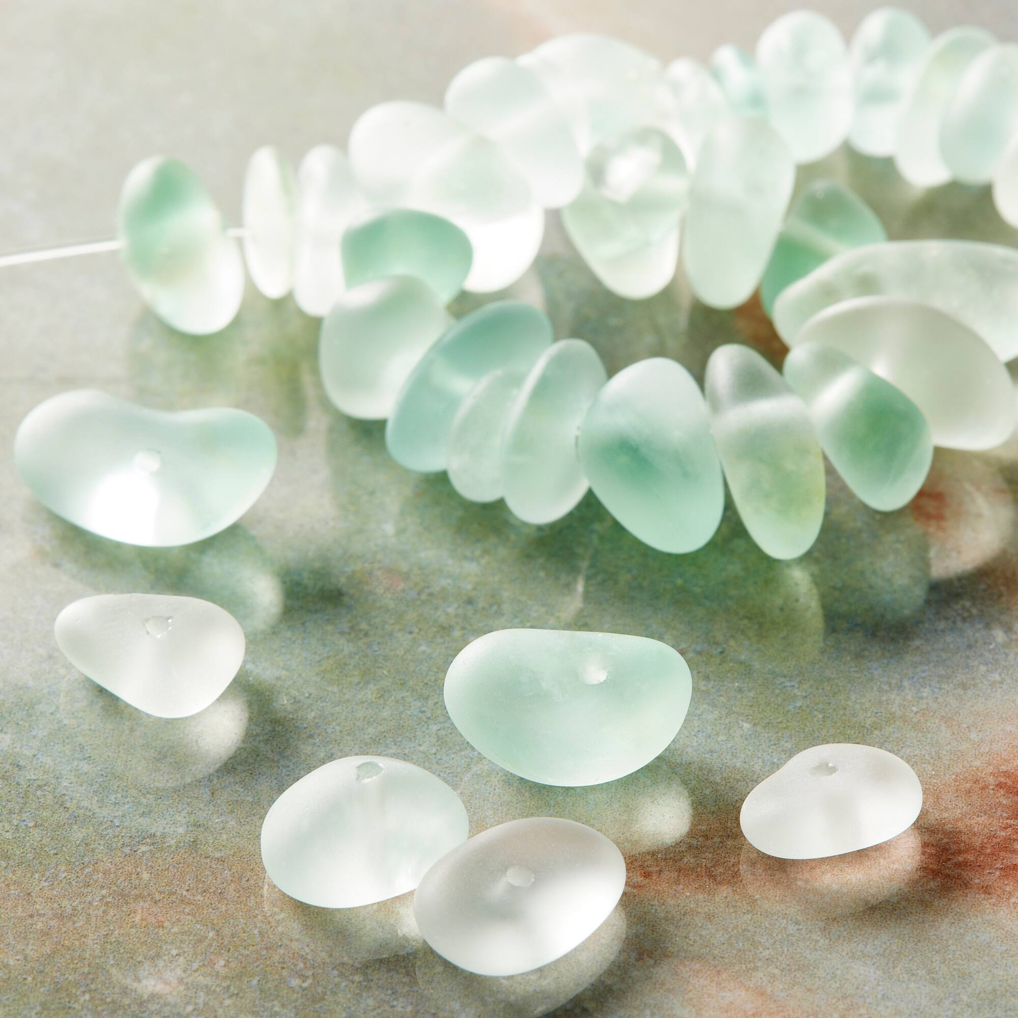 9 Packs: 40 ct. (360 total) Clear Glass Stone Spike Beads, 15mm by Bead Landing™